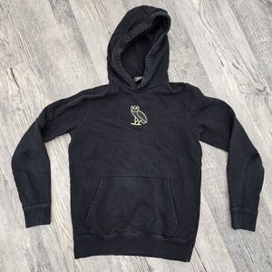 Drake OVO Classic Owl Hoodie Black Gold Size XS Extra Small SEE PHOTOS